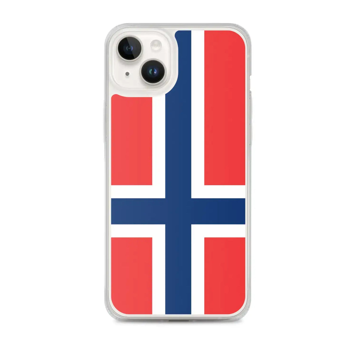 Coque iphone drapeau svalbard et jan mayen souple antichoc