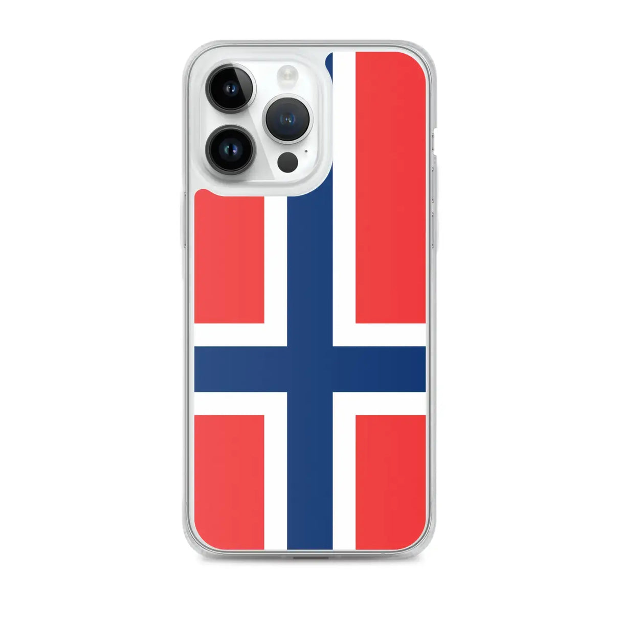 Coque iphone drapeau svalbard et jan mayen souple antichoc