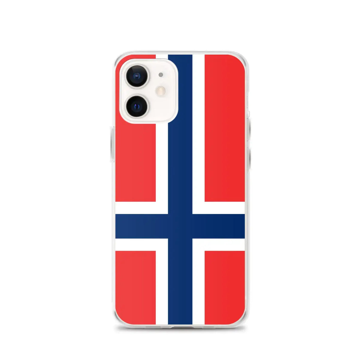 Coque iphone drapeau svalbard et jan mayen souple antichoc