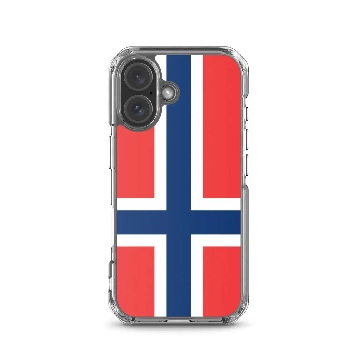 Coque iphone drapeau svalbard et jan mayen souple antichoc