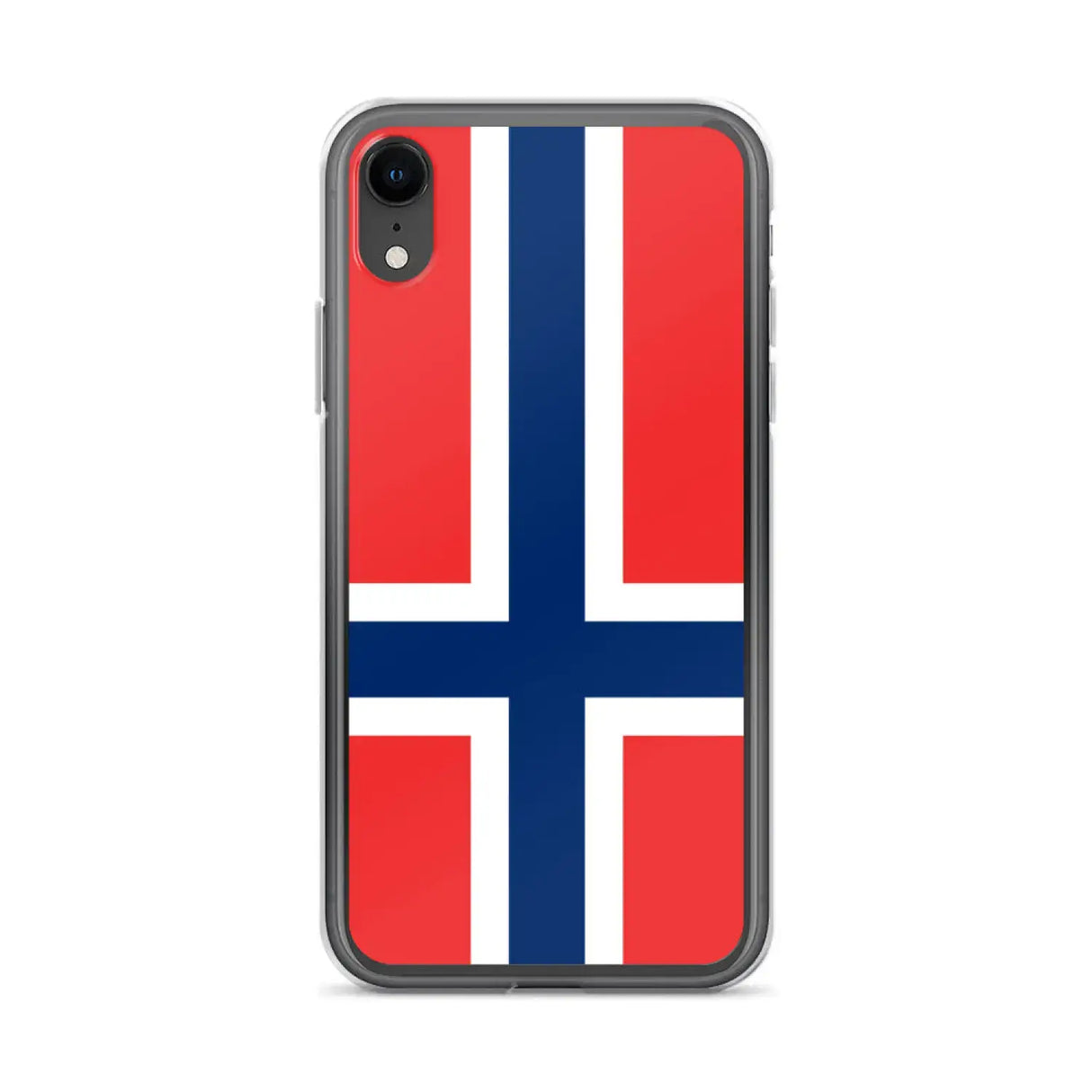 Coque iphone drapeau svalbard et jan mayen souple antichoc