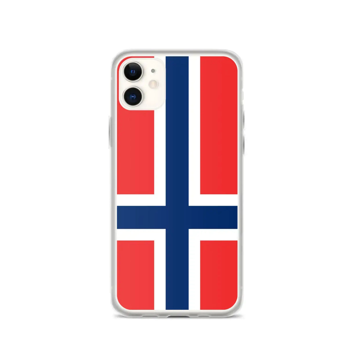 Coque iphone drapeau svalbard et jan mayen souple antichoc