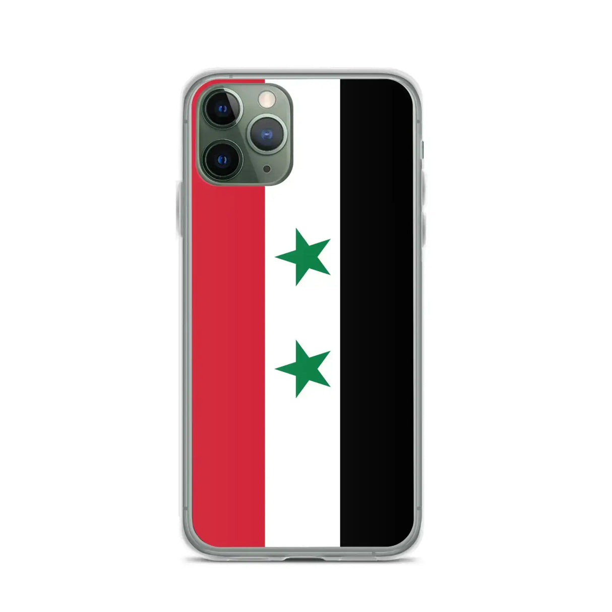 Coque iphone drapeau syrie souple résistante antichoc
