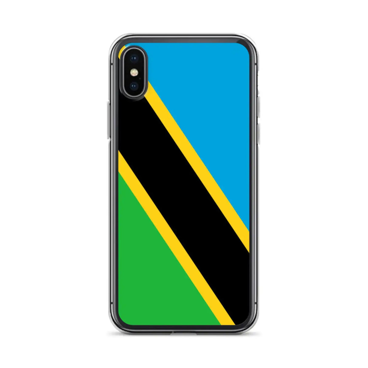 Coque iphone drapeau tanzanie souple résistante antichoc
