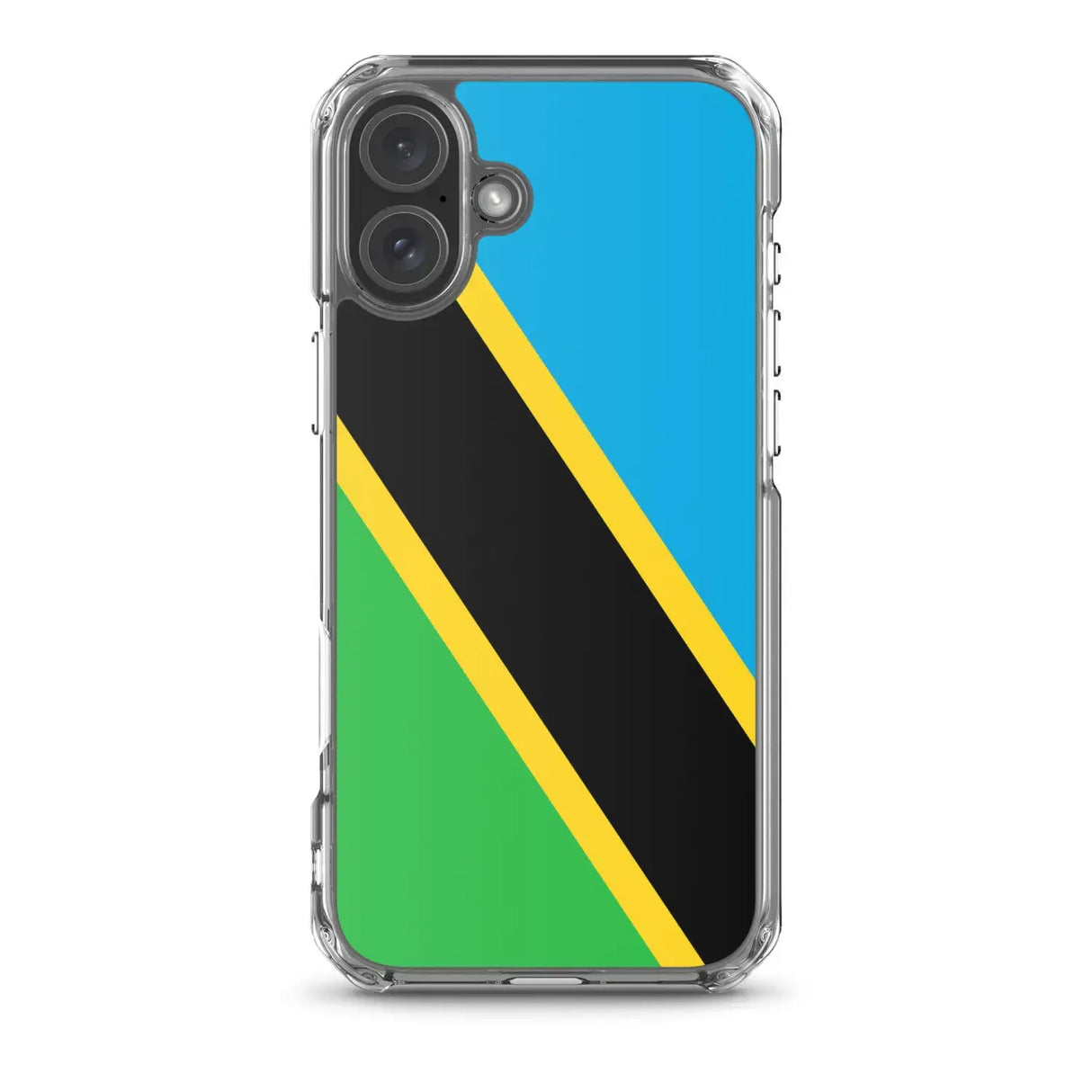 Coque iphone drapeau tanzanie souple résistante antichoc