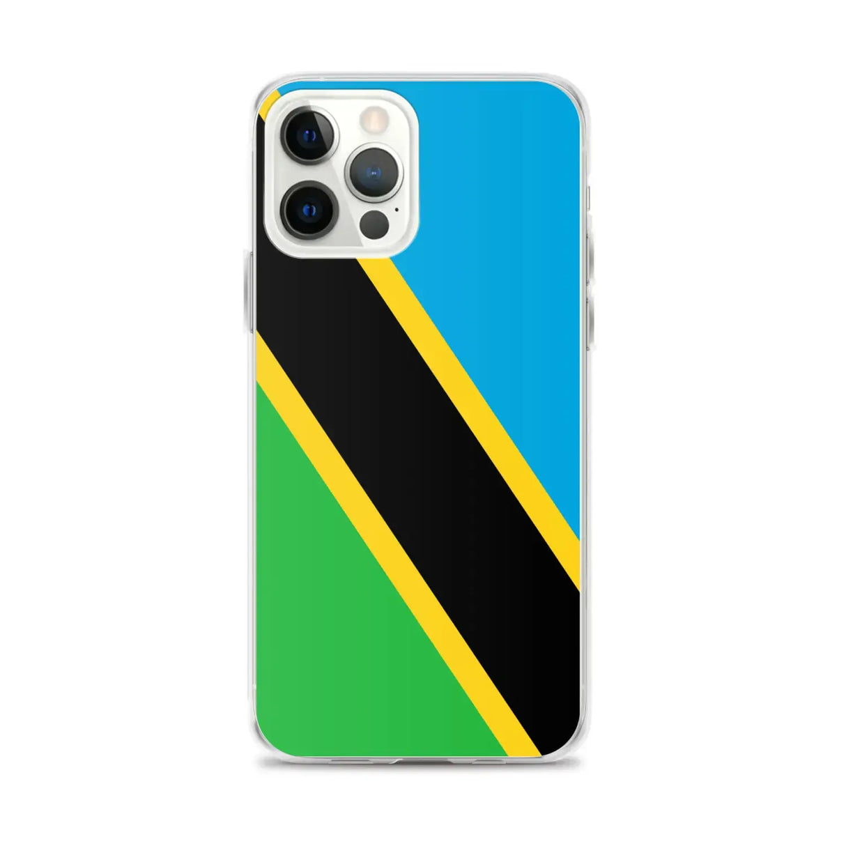 Coque iphone drapeau tanzanie souple résistante antichoc