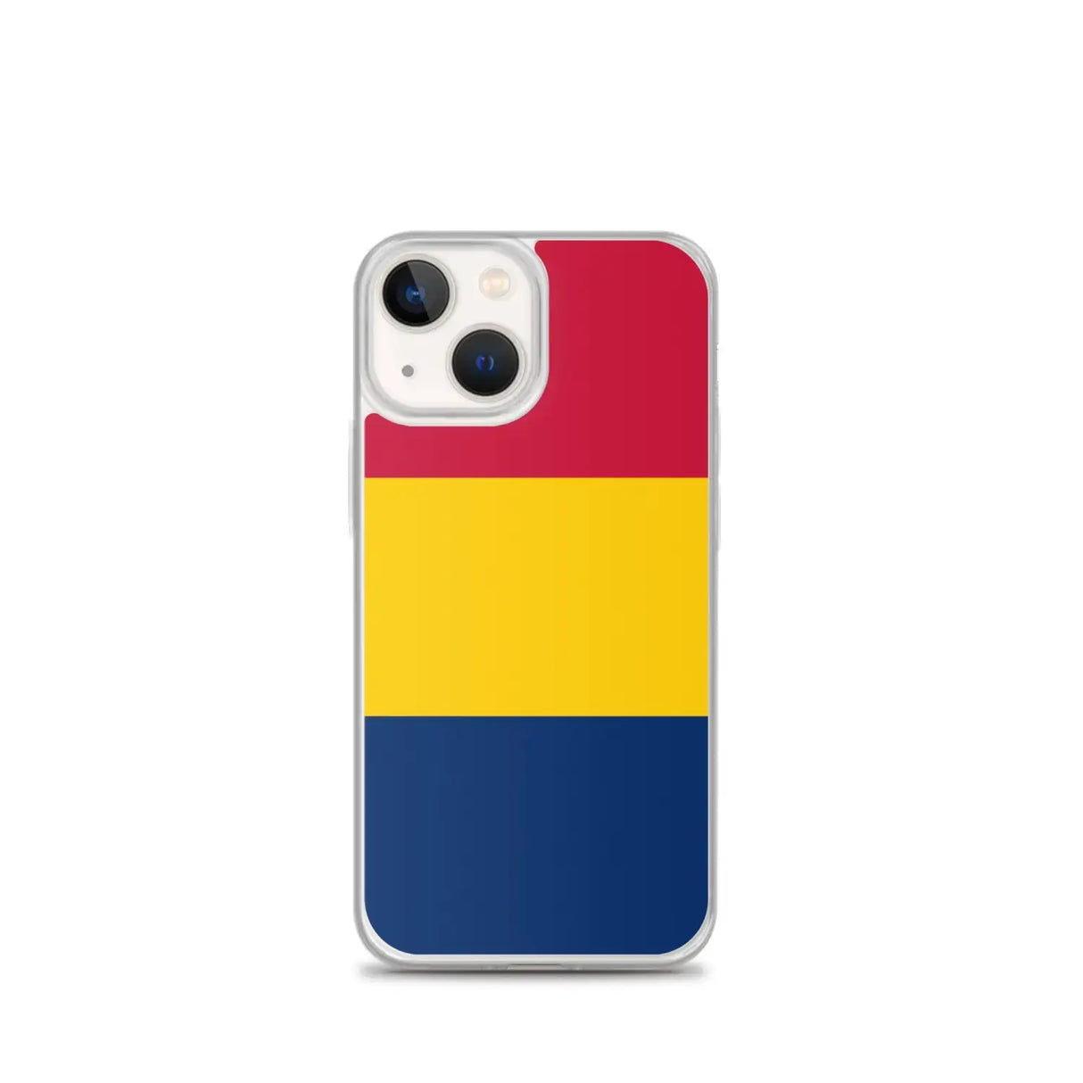 Coque iphone drapeau tchad souple antichoc transparente