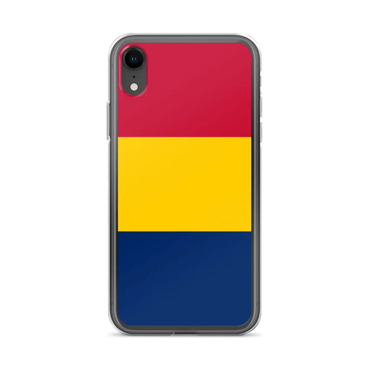 Coque iphone drapeau tchad souple antichoc transparente