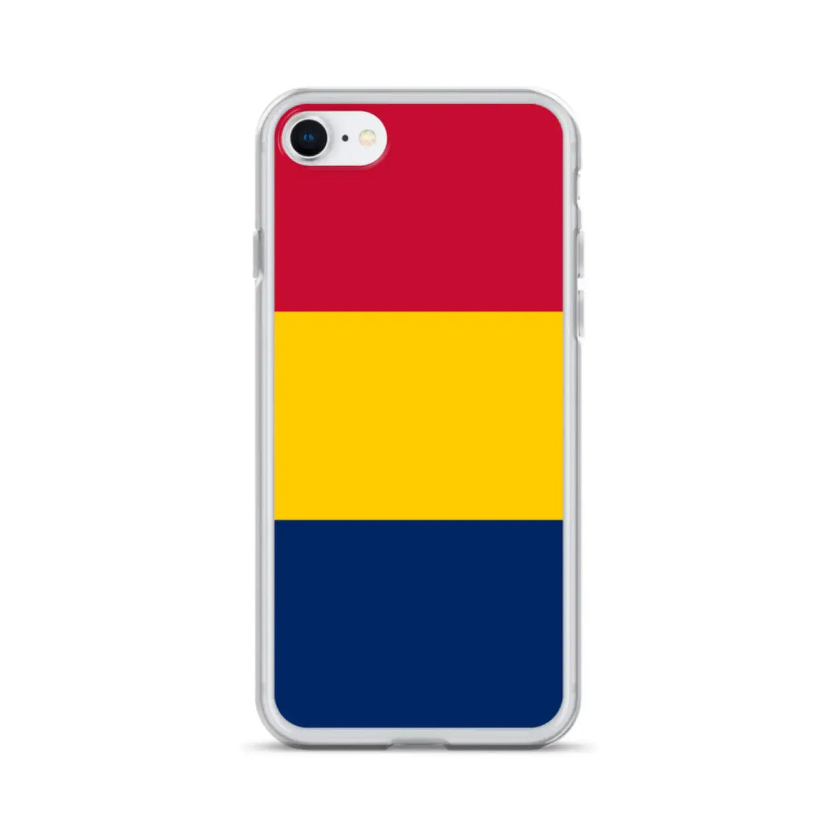 Coque iphone drapeau tchad souple antichoc transparente