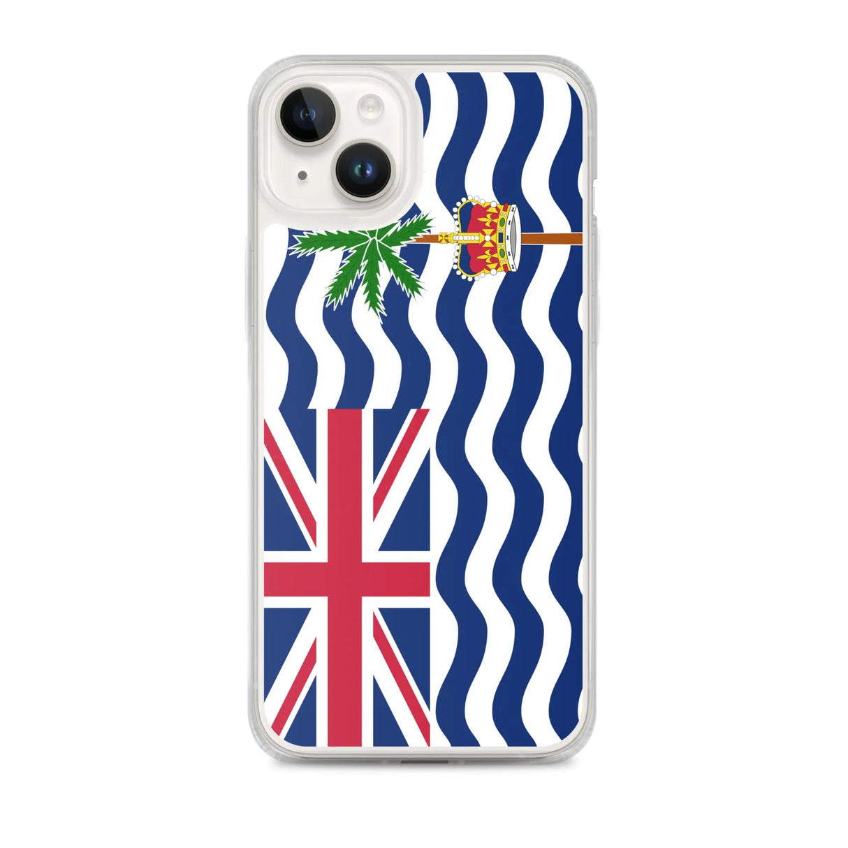 Coque iphone drapeau territoire britannique souple antichoc