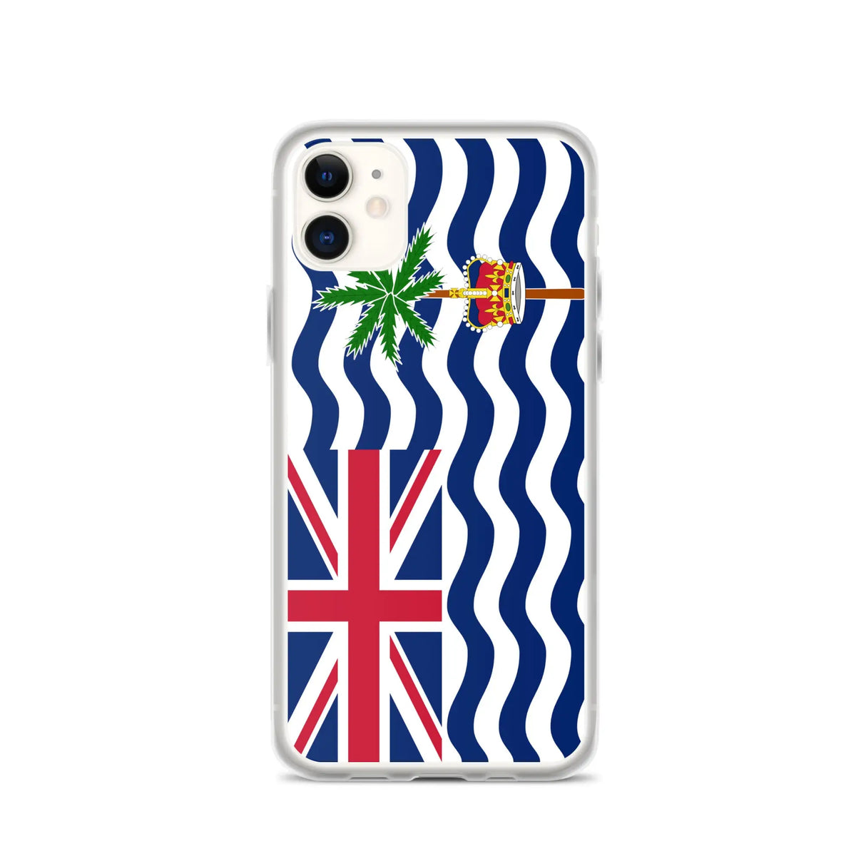 Coque iphone drapeau territoire britannique souple antichoc