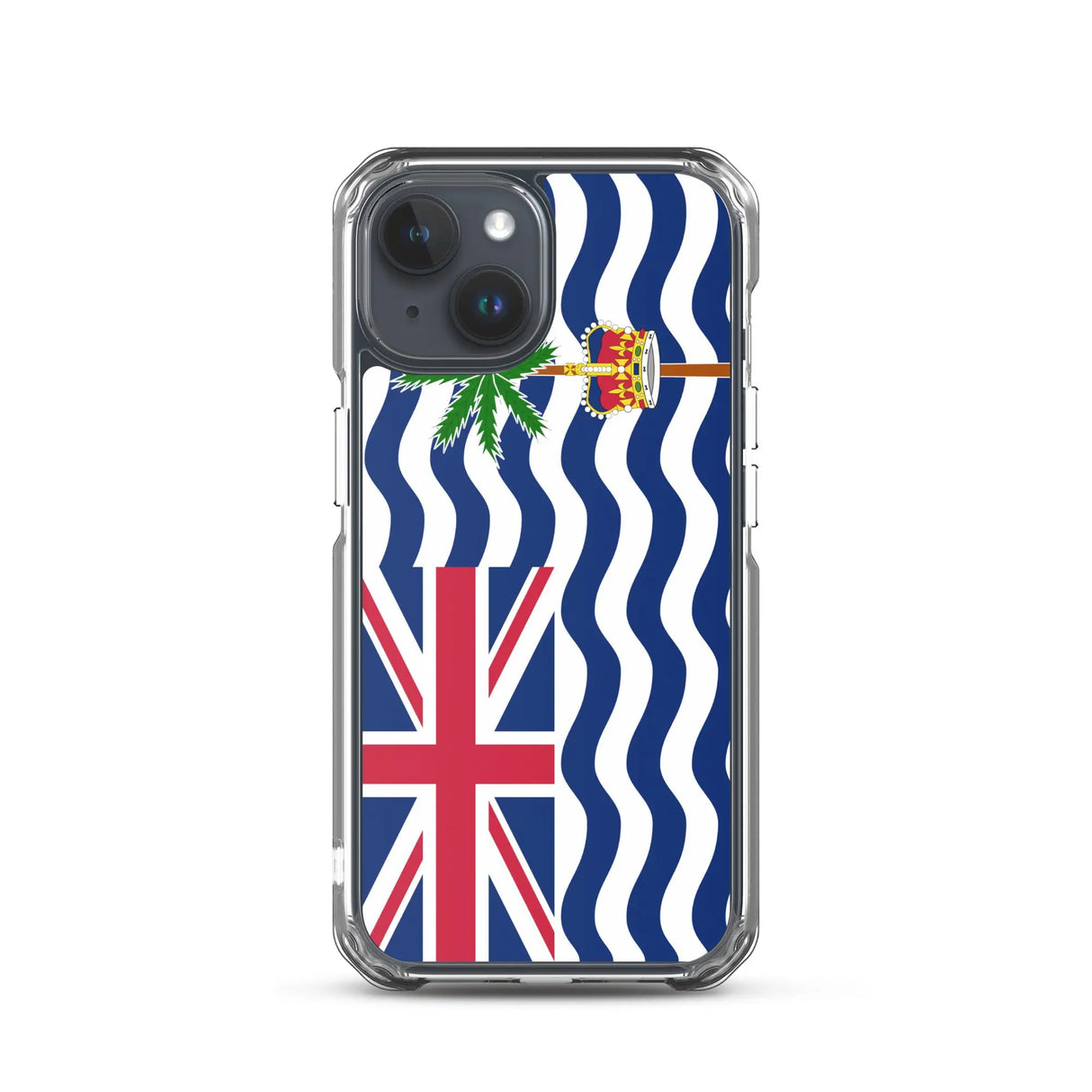 Coque iphone drapeau territoire britannique souple antichoc