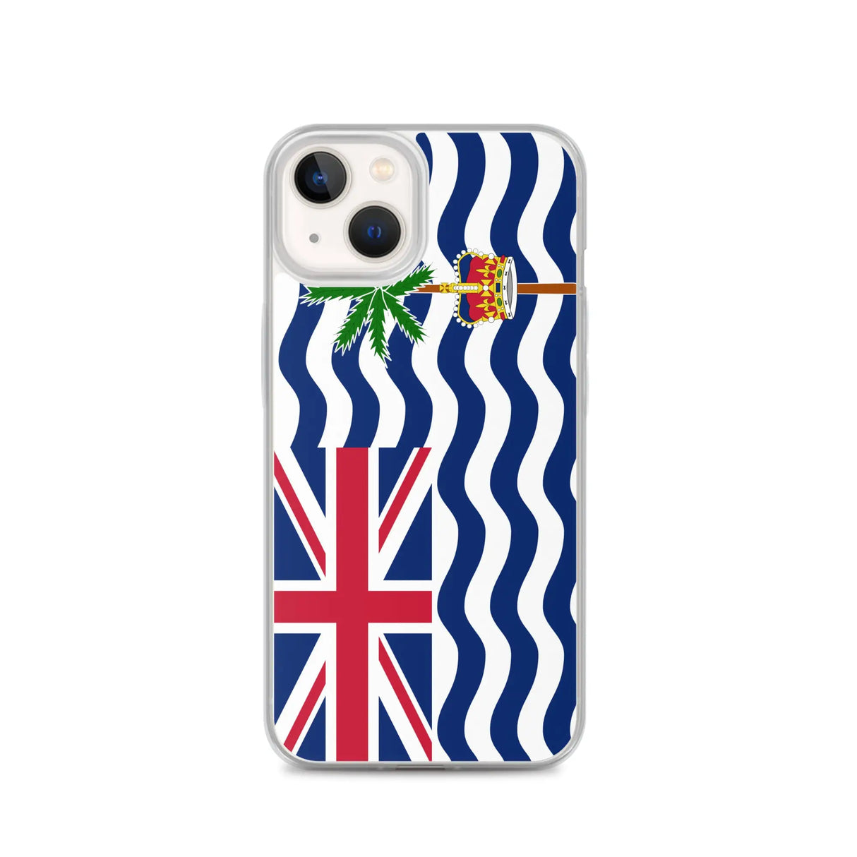 Coque iphone drapeau territoire britannique souple antichoc