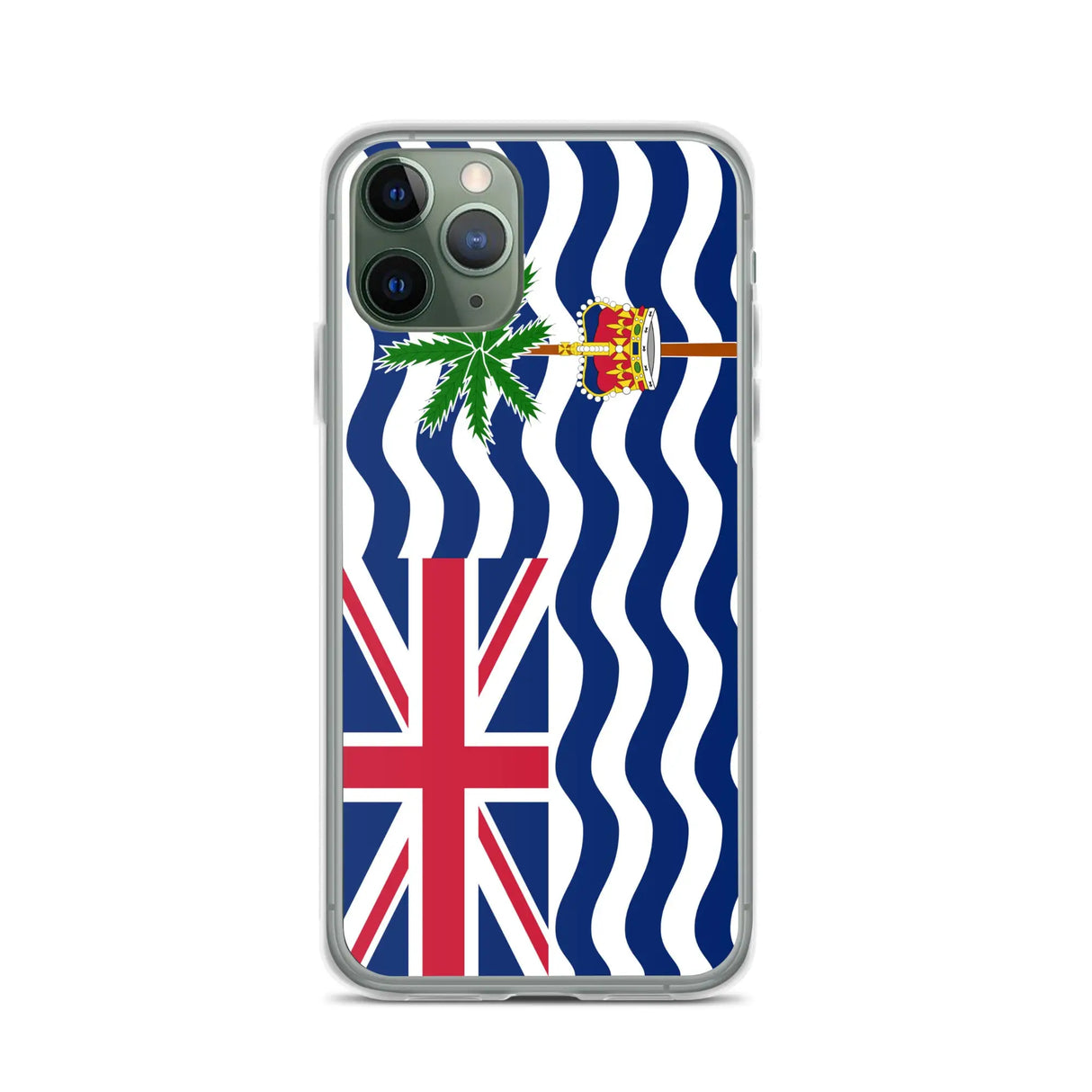 Coque iphone drapeau territoire britannique souple antichoc