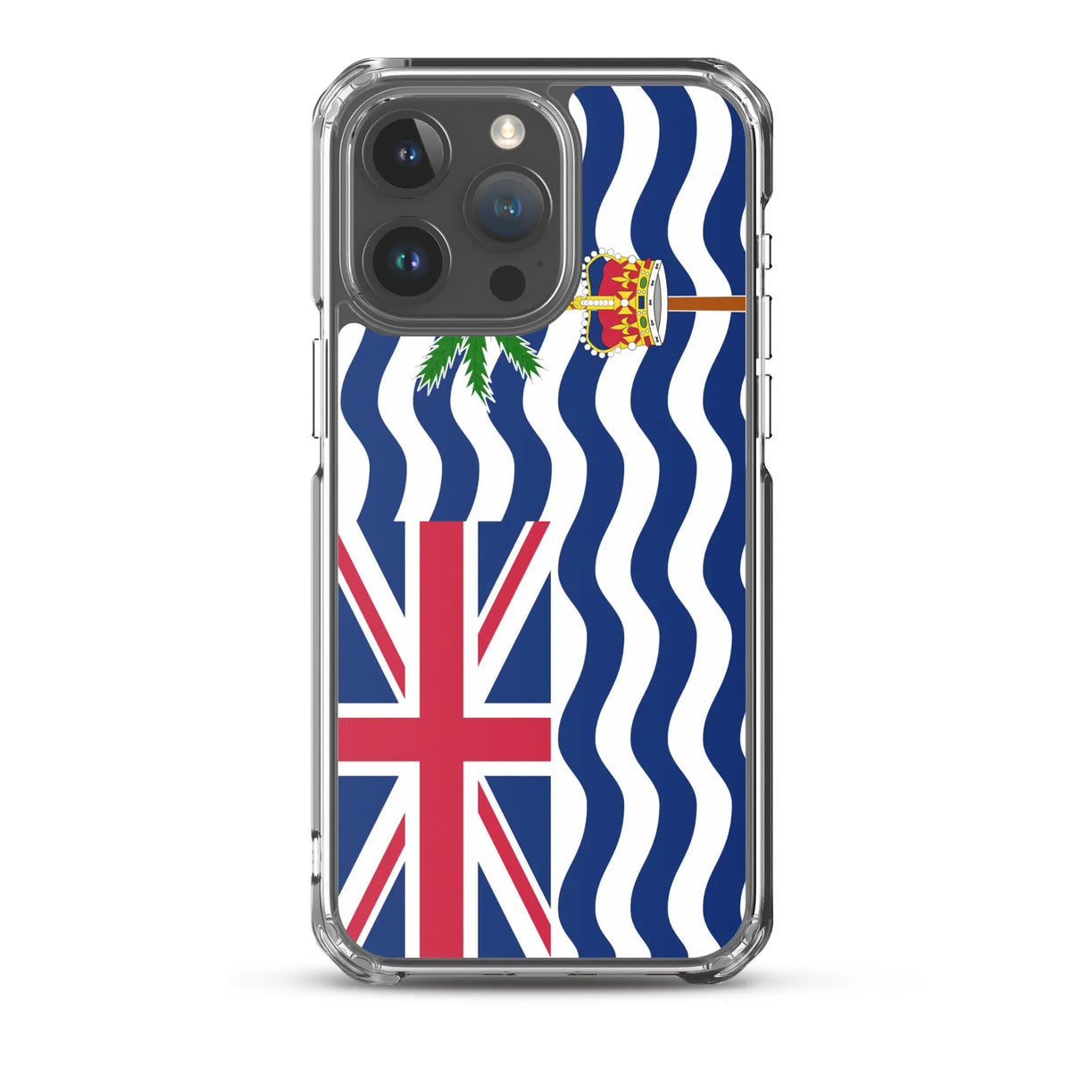 Coque iphone drapeau territoire britannique souple antichoc