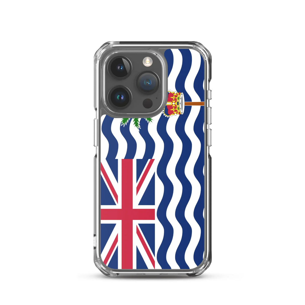 Coque iphone drapeau territoire britannique souple antichoc