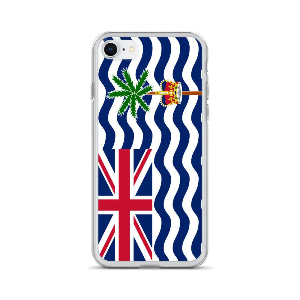Coque iphone drapeau territoire britannique souple antichoc
