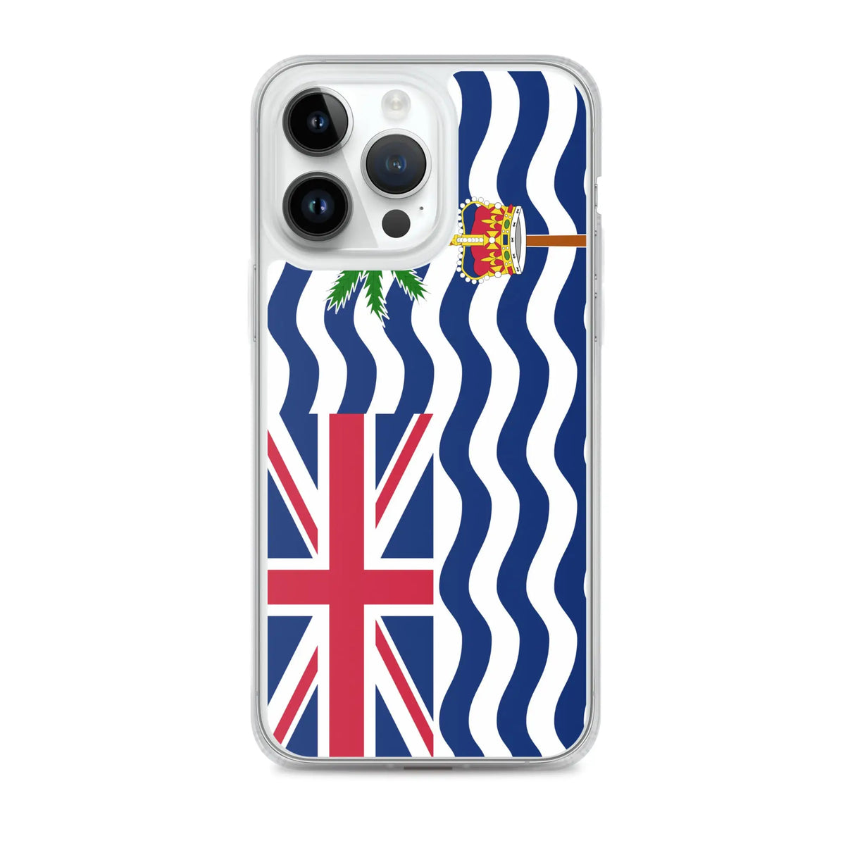 Coque iphone drapeau territoire britannique souple antichoc
