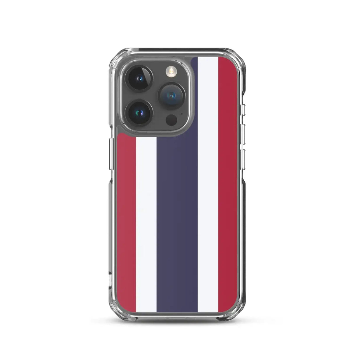 Coque iphone drapeau thaïlande souple antichoc transparente