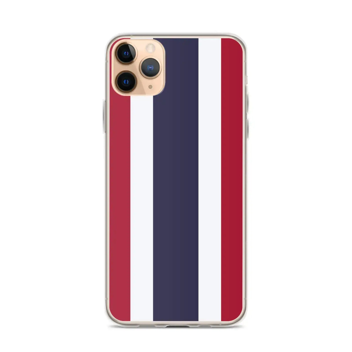 Coque iphone drapeau thaïlande souple antichoc transparente