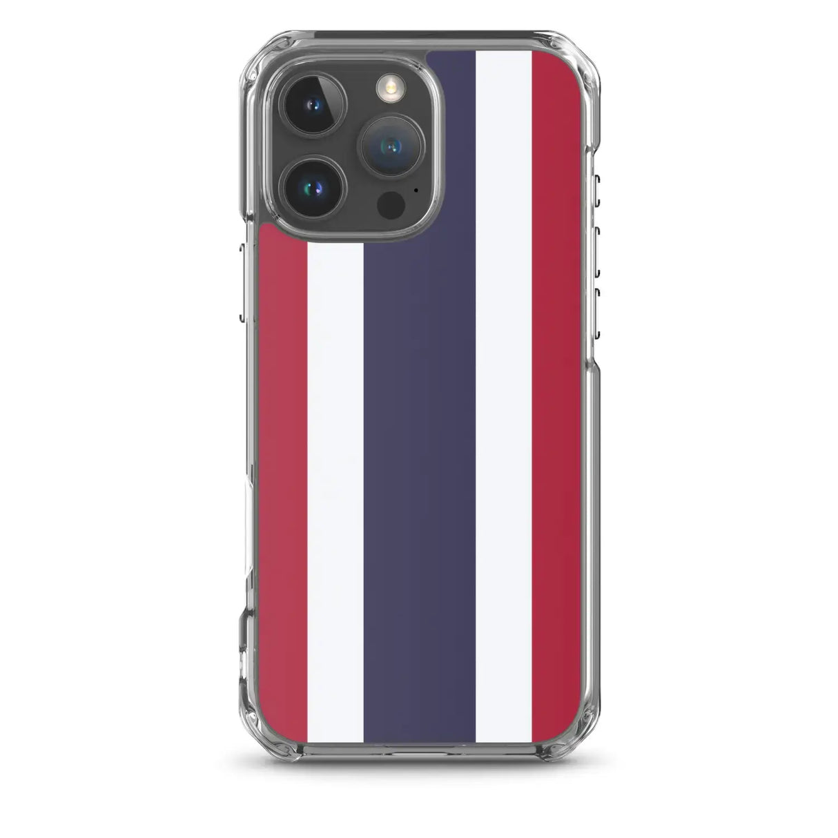 Coque iphone drapeau thaïlande souple antichoc transparente