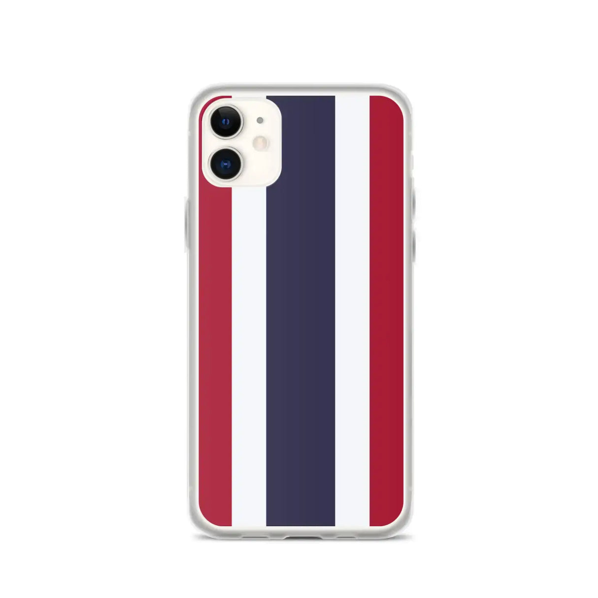 Coque iphone drapeau thaïlande souple antichoc transparente