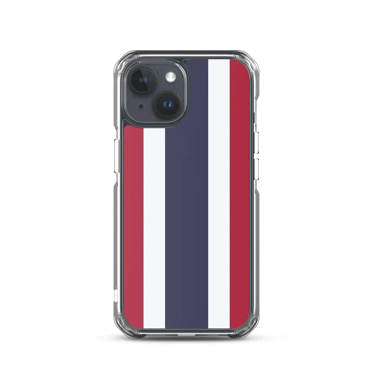 Coque iphone drapeau thaïlande souple antichoc transparente