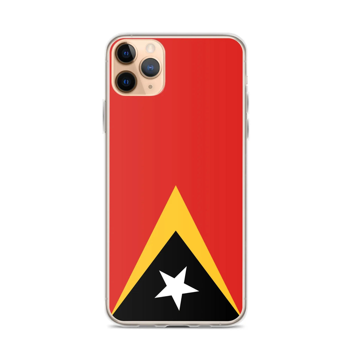 Coque iphone drapeau timor oriental souple antichoc