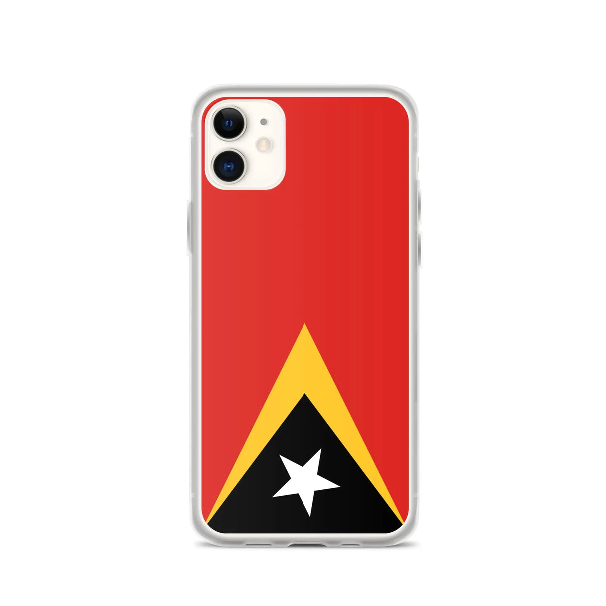 Coque iphone drapeau timor oriental souple antichoc