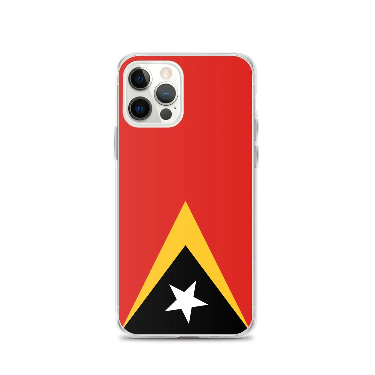 Coque iphone drapeau timor oriental souple antichoc