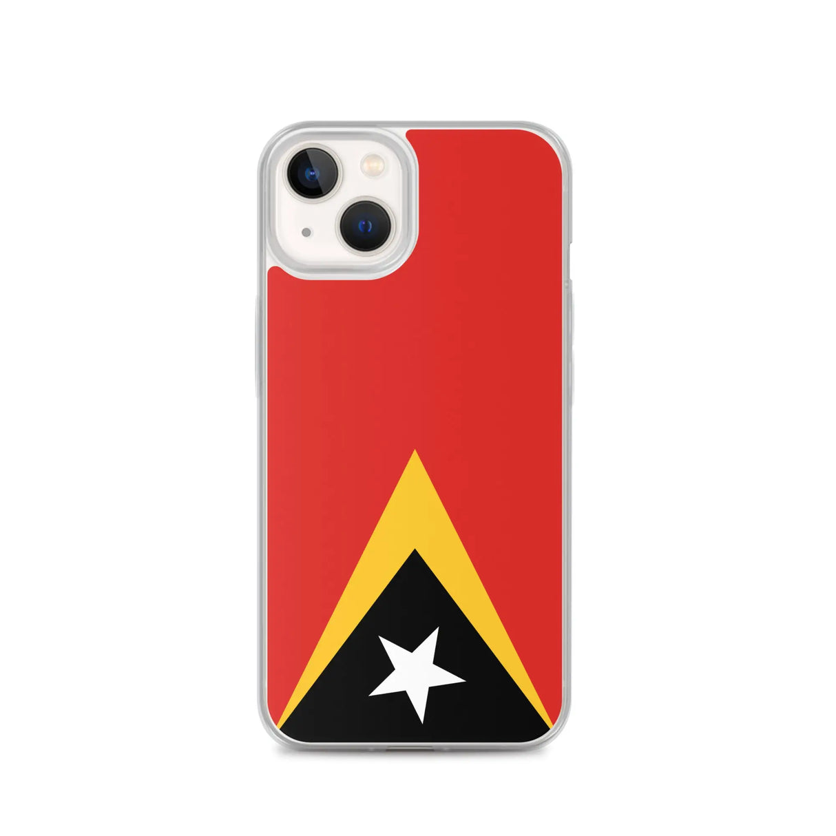 Coque iphone drapeau timor oriental souple antichoc