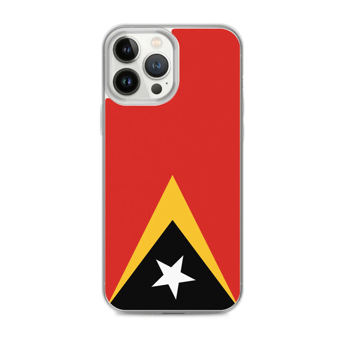 Coque iphone drapeau timor oriental souple antichoc
