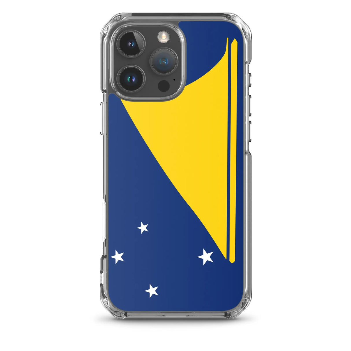 Coque iphone drapeau tokelau souple antichoc transparente