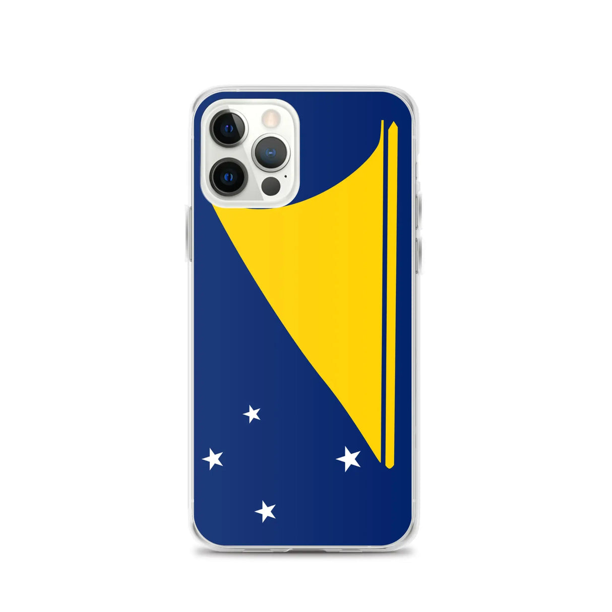 Coque iphone drapeau tokelau souple antichoc transparente