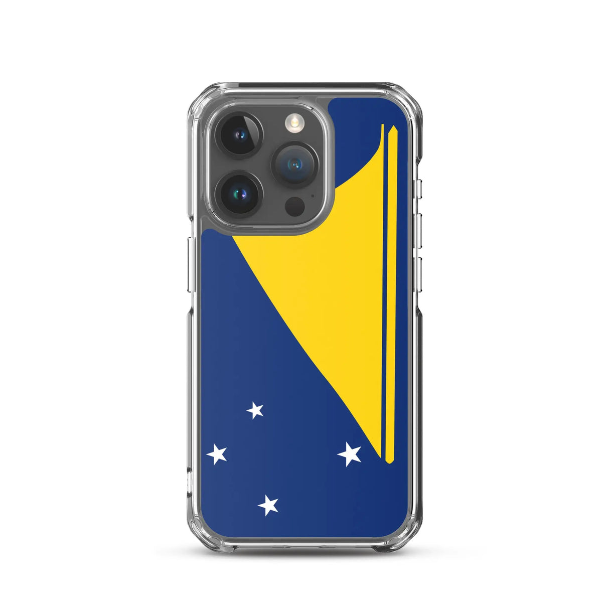 Coque iphone drapeau tokelau souple antichoc transparente