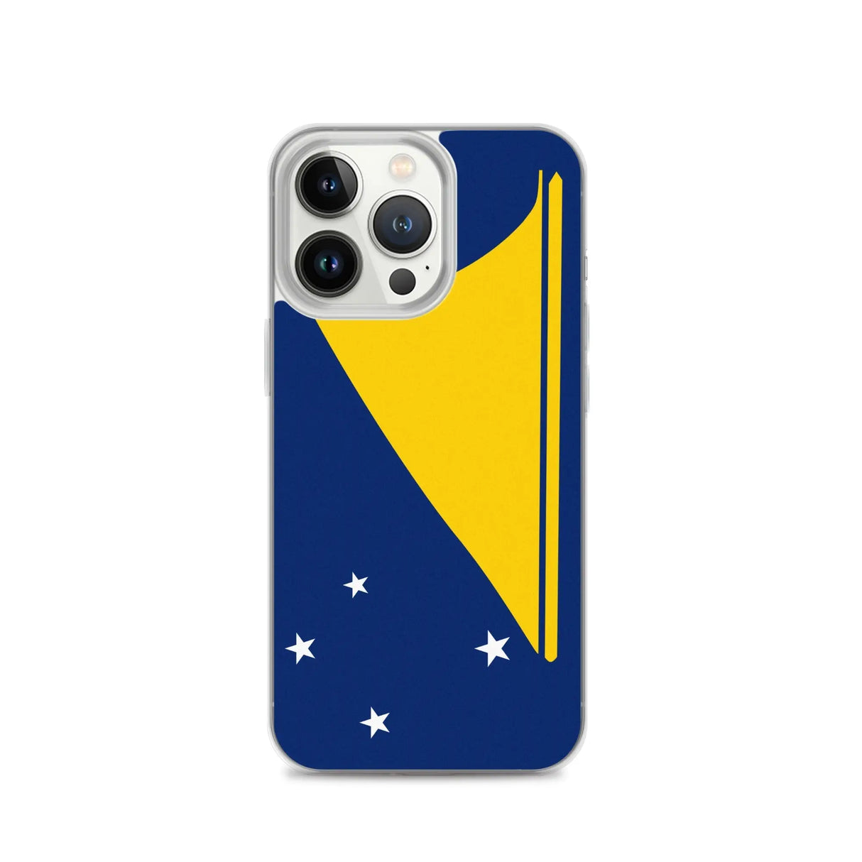 Coque iphone drapeau tokelau souple antichoc transparente