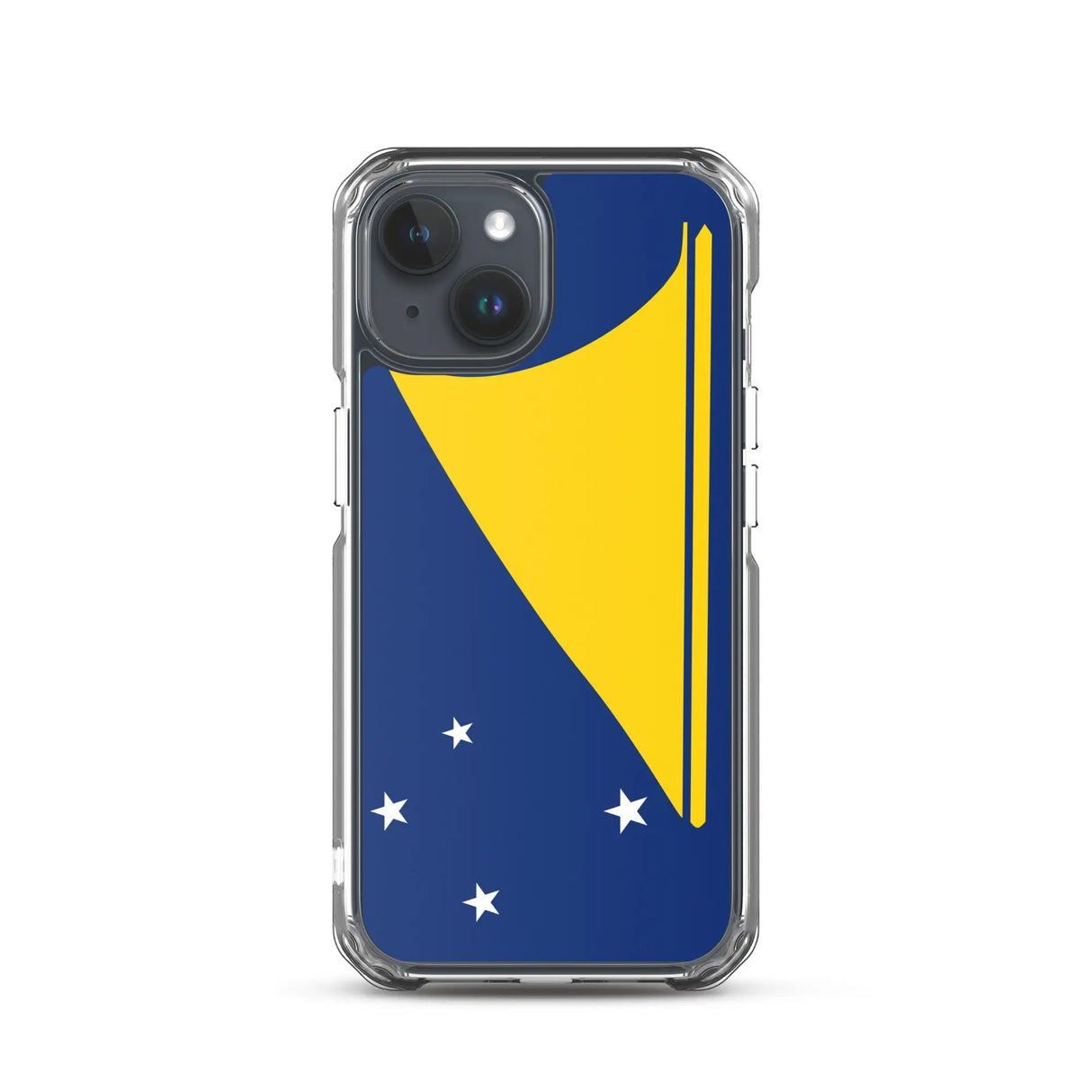 Coque iphone drapeau tokelau souple antichoc transparente