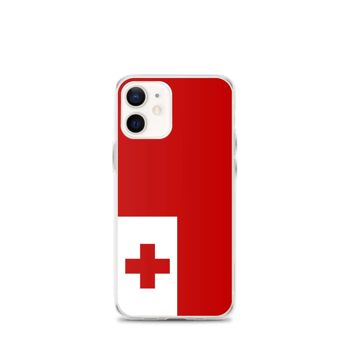 Coque iphone drapeau tonga souple antichoc transparente