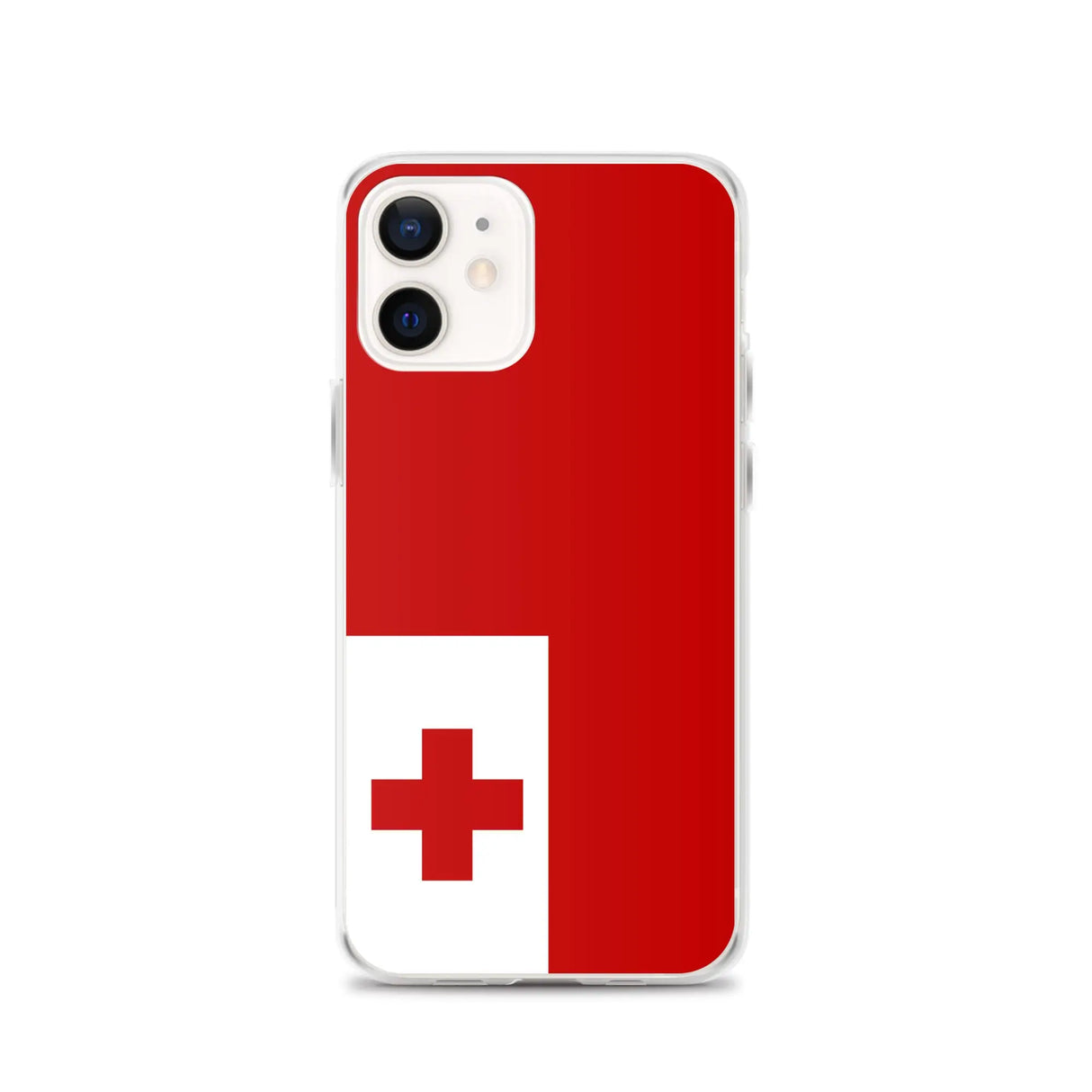 Coque iphone drapeau tonga souple antichoc transparente