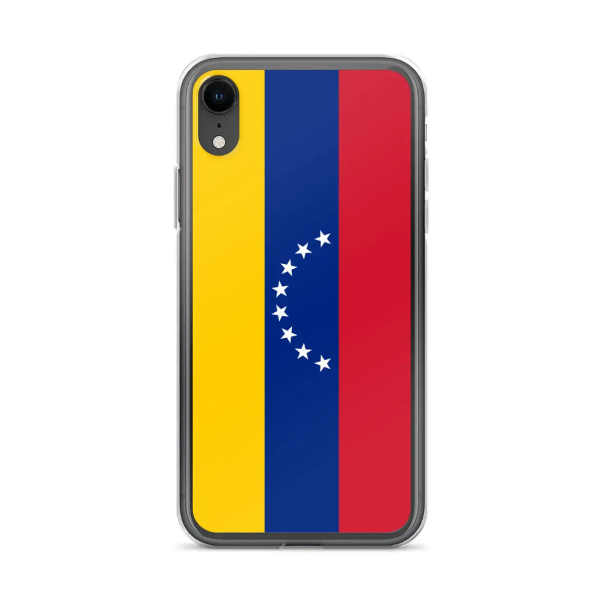 Coque iphone drapeau venezuela souple antichoc transparente