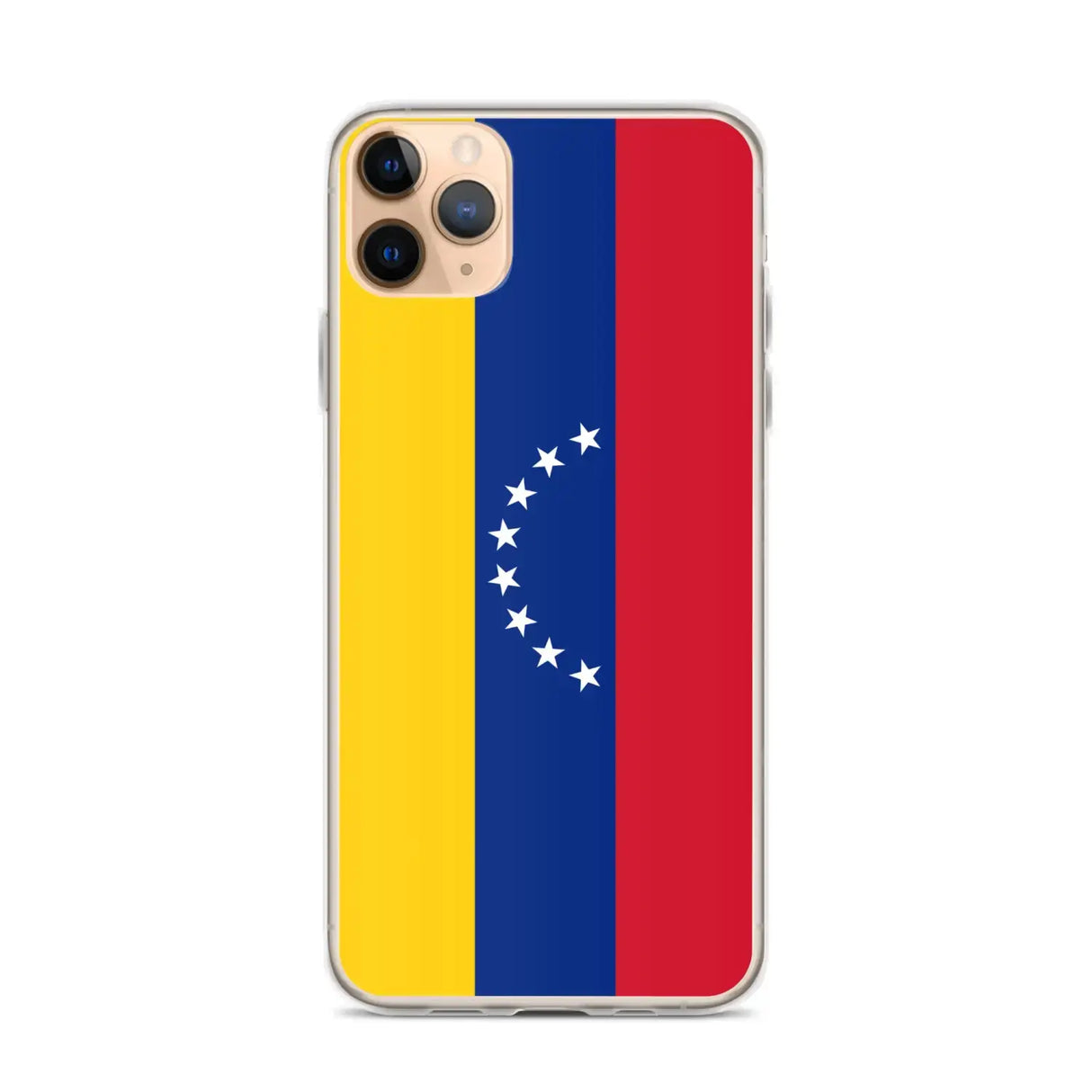 Coque iphone drapeau venezuela souple antichoc transparente