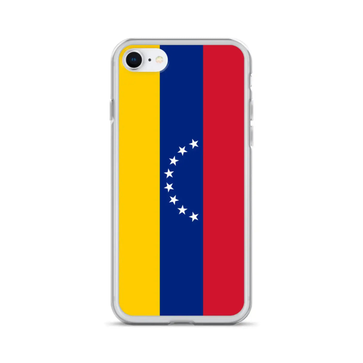 Coque iphone drapeau venezuela souple antichoc transparente