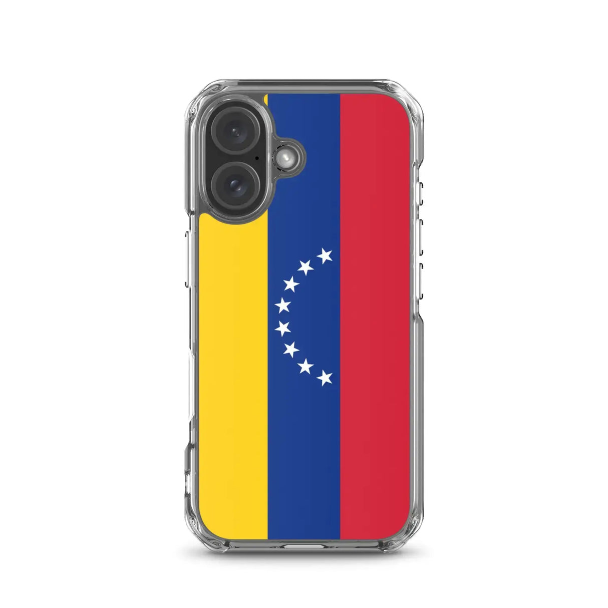Coque iphone drapeau venezuela souple antichoc transparente