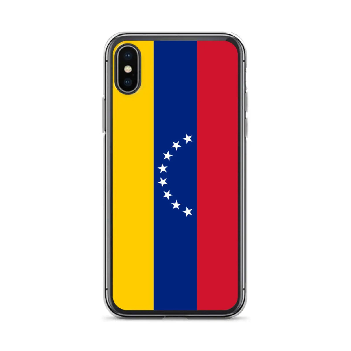 Coque iphone drapeau venezuela souple antichoc transparente