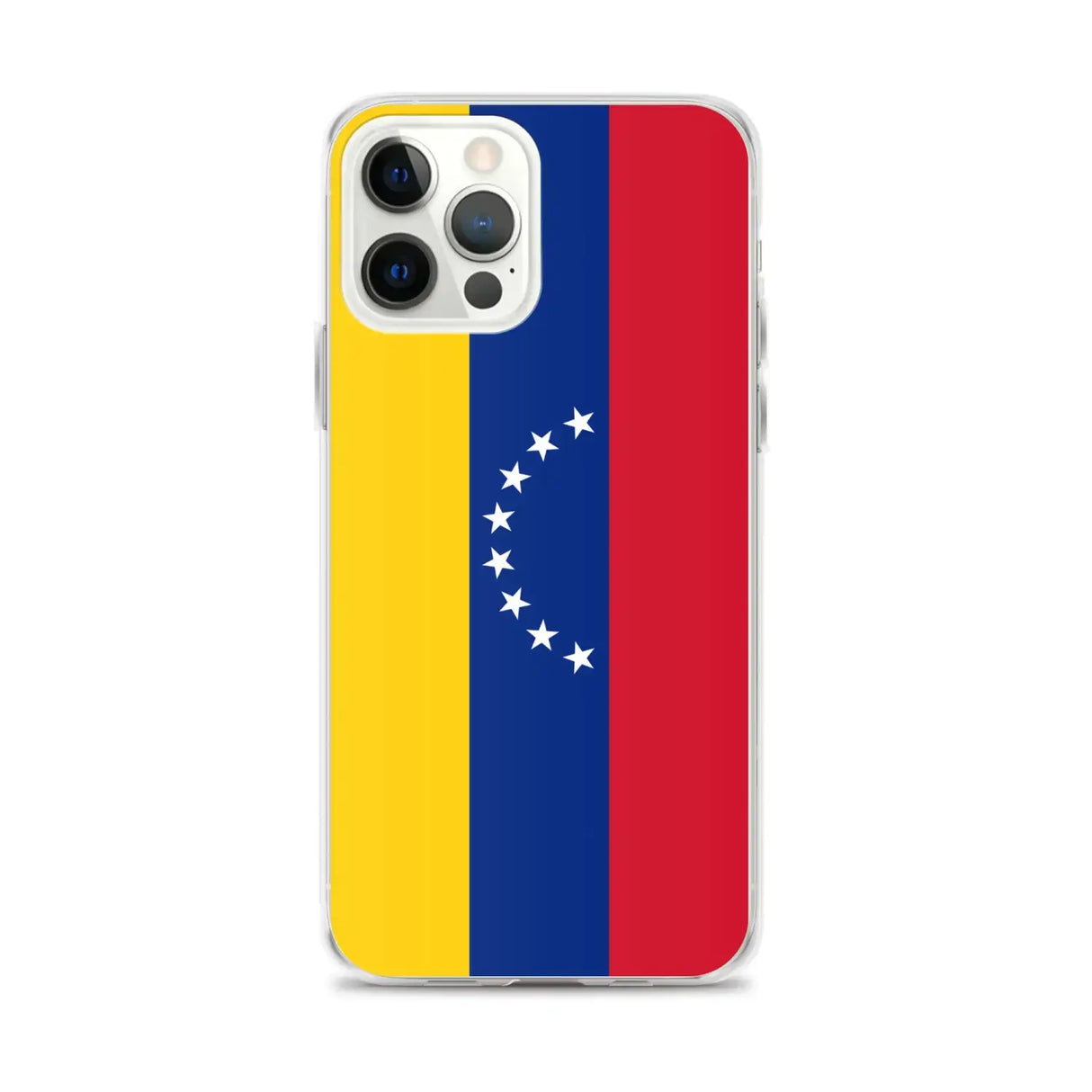 Coque iphone drapeau venezuela souple antichoc transparente