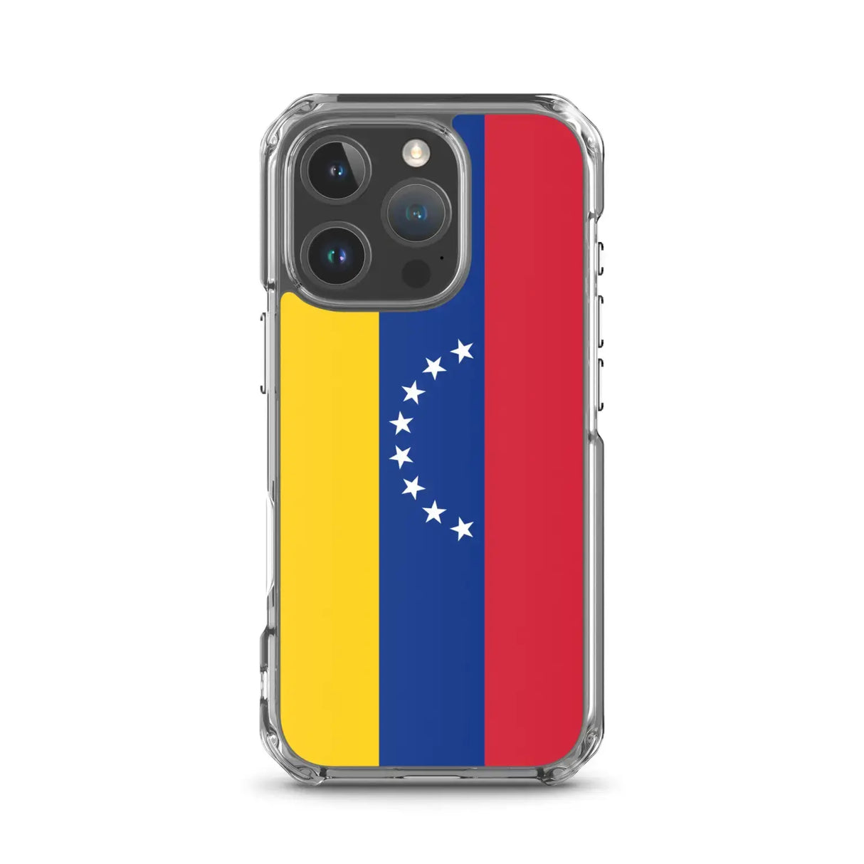 Coque iphone drapeau venezuela souple antichoc transparente