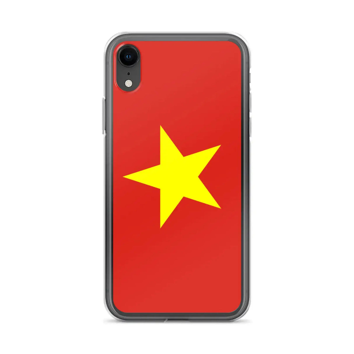 Coque iphone drapeau viêt nam souple antichoc transparente