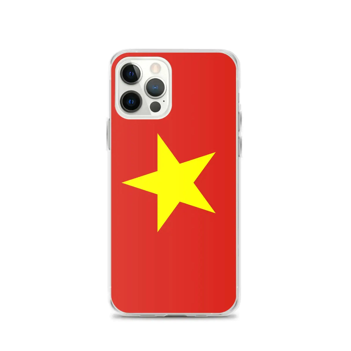 Coque iphone drapeau viêt nam souple antichoc transparente