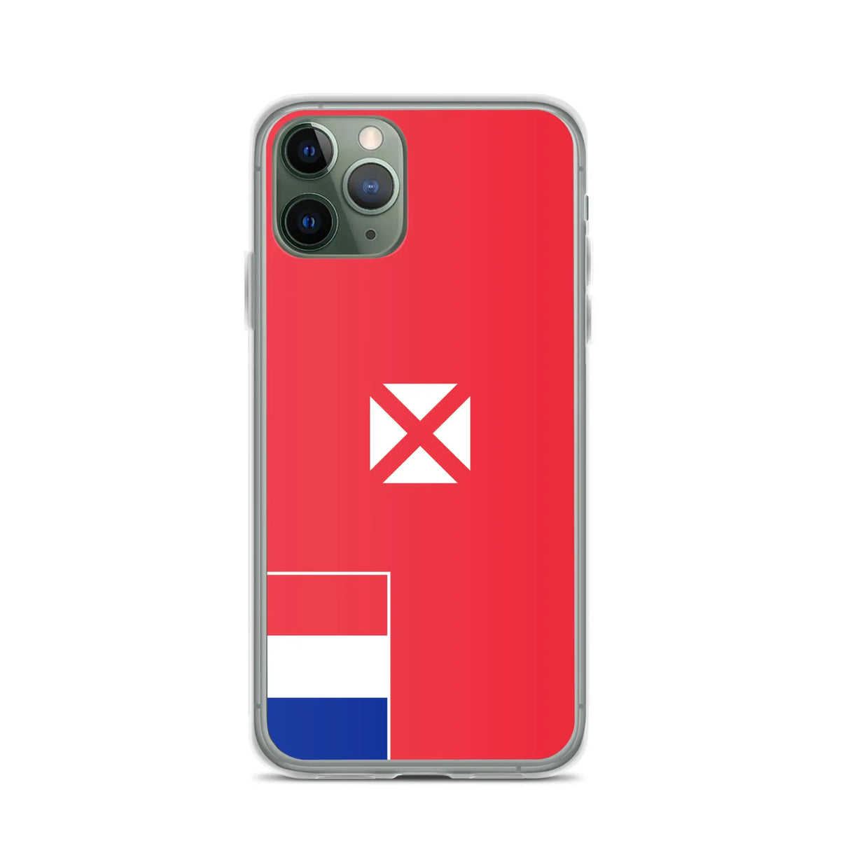 Coque iphone drapeau wallis-et-futuna souple antichoc