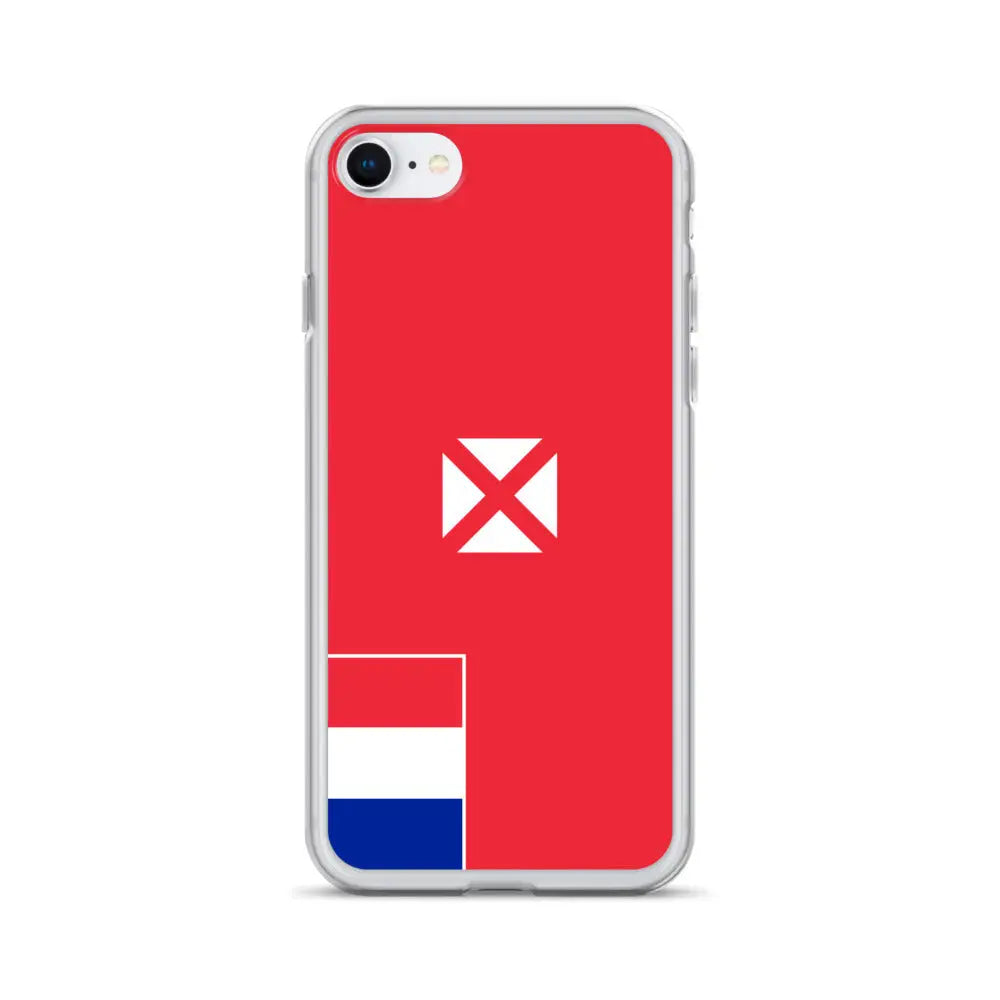 Coque iphone drapeau wallis-et-futuna souple antichoc